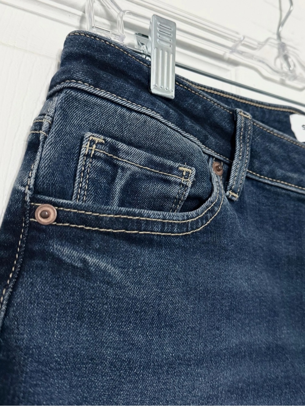 Sonoma Mid-Rise Bootcut Blue Jeans Dark Wash Lot of Two Pairs NWOT - Picture 5 of 12